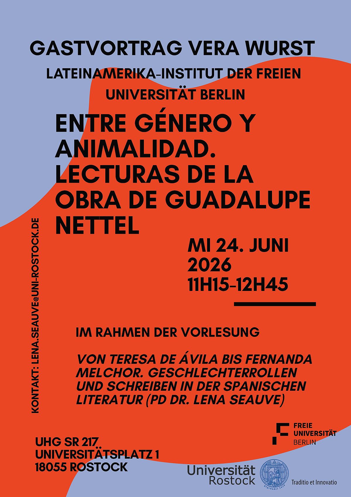 Literaturwissenschaftlicher Gastvortrag
